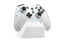 Gamepad Gaming Controller Tri-Mode Fps Wireless Game Pad Elite Ha&ll Trigger Joystick For Sw&it&ch Pc Steam(White Base)