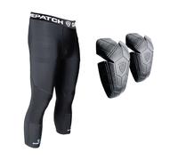 Gamepatch 3/4 Abrasiresistant Knee Padding Tight Tight Black