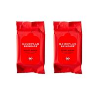 GAMEPLAN SKINCARE Post-workout cooling wipes: perfect for after training or when you need to cool down quickly, Post Sweat Sports Wipes from