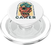 Gamer A Person Who Has Realized That Real Life Is Too Boring PopSockets PopGrip for MagSafe