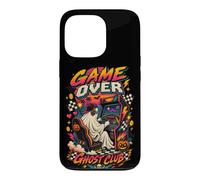 Gamer Arcade Ghost Club Retro Video Game Halloween Theme Case for iPhone 13 Pro