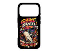 Gamer Arcade Ghost Club Retro Video Game Halloween Theme Case for iPhone 17 Pro