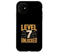 Gamer Birthday Level 7 Unlocked Seventh Party Case for iPhone 11