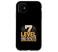 Gamer Birthday Level 7 Unlocked Seventh Party Case for iPhone 11