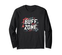 Gamer Buff Zone Costume for Gaming Statement Lovers Long Sleeve T-Shirt