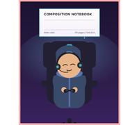 Gamer Composition Notebook: Two Minds One Goal | 100 Pages | Kids | Boys | Girls | Cute | Journal | Grade | Decorative | Colorful | Soft Cover