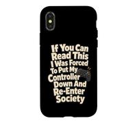 Gamer Controller Re Enter Society Case for iPhone X/XS