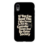 Gamer Controller Re Enter Society Case for iPhone XR