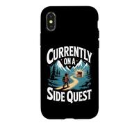 Gamer Currently On A Side Quest Fantasy RPG Funny Gaming Case for iPhone X/XS