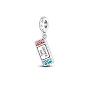 Gamer Daughter Mother Mum Mom Handheld Computer Game Console Controller Pad Charm Bead Pendant 925 Sterling Silver Compatible With Pandora Charm Moments Bracelet