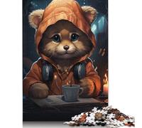 Gamer Dog Jigsaw Puzzles For Adults 1000 Piece Jigsaws Puzzles 1000 Piece Puzzles For Adults Kids Puzzle Games Toys Gift 38x26cm/1000pcs