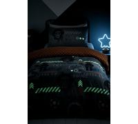 Gamer Duvet Cover Set Portfolio Home Grey Single