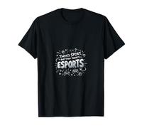Gamer Esports Quote Retro T-Shirt