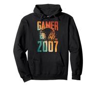 Gamer Estimated 2007 19th Birthday Video Gaming Boys Girls Pullover Hoodie