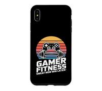 Gamer Fitness Sweat Now Win Later Gaming Workout Case for iPhone XS Max