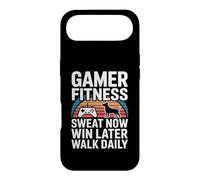 Gamer Fitness Sweat Now Win Later Walk Daily Gaming Workout Case for iPhone Air