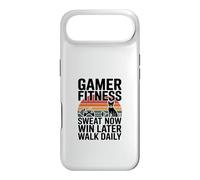 Gamer Fitness Sweat Now Win Later Walk Daily Gaming Workout Case for iPhone Air