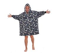 GAMER Fleece Oversized Hoodie - Gaming Controller Design - Super Soft Lounger Blanket Hoody - 100% Polyester - Available in Adults and Kids Sizes