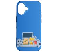 Gamer Food Continuous Gaming-Kit Videogames Games Gamepad Case for iPhone 16