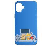 Gamer Food Continuous Gaming-Kit Videogames Games Gamepad Case for iPhone 16 Plus