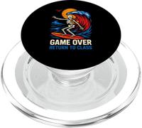 Gamer Game Over Return To Class Retro Boys First Day PopSockets PopGrip for MagSafe