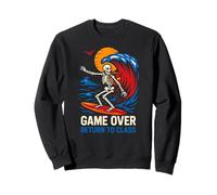 Gamer Game Over Return To Class Retro Boys First Day Sweatshirt