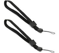 Gamer Gear 2 Pack of Black Wrist Strap Wristband compatible with the DS DS Lite DSi DSi XL 2DS 3DS 3DS XL Wii Remote Wii U, Sony PSP Go PS Vita Consoles