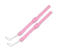 Gamer Gear 2 Pack of Light Pink Wrist Strap Wristband compatible with the DS DS Lite DSi DSi XL 2DS 3DS 3DS XL Wii Remote Wii U, Sony PSP Go PS Vita Consoles
