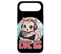 Gamer Girl Cute Cat Gaming 20th Birthday Saying Case for iPhone Air