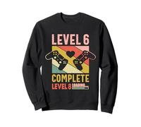 Gamer Girl Level 7 Complete 7 Funny 7th Wedding Anniversary Sweatshirt