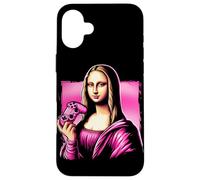 Gamer Girl Mona Lisa Case for iPhone 16 Plus