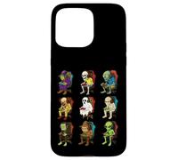 Gamer Halloween Zombie Skeleton Witch Alien Scarecrow Gaming Case for iPhone 15 Pro Max
