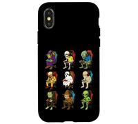 Gamer Halloween Zombie Skeleton Witch Alien Scarecrow Gaming Case for iPhone X/XS