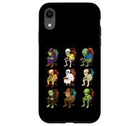 Gamer Halloween Zombie Skeleton Witch Alien Scarecrow Gaming Case for iPhone XR