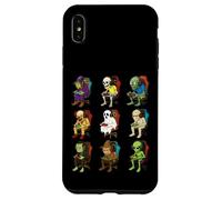 Gamer Halloween Zombie Skeleton Witch Alien Scarecrow Gaming Case for iPhone XS Max