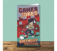 Gamer Jokes - Foiled Birthday Card