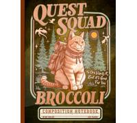 Gamer Kids and Teens Epic Adventure Writing Book: Quest Fantasy Cat Composition Notebook for RPG Board Game Lovers and Cute Anime Fans