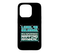 Gamer Level 40 Napping Anywhere 40th Birthday Case for iPhone 15 Pro