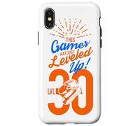 Gamer Leveled Up 30th Birthday Case for iPhone X/XS