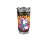 Gamer Linux Root Cool Penguin Nerd Game Programmer Stainless Steel Insulated Tumbler