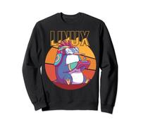 Gamer Linux Root Cool Penguin Nerd Game Programmer Sweatshirt