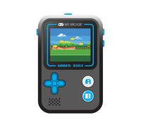 My Arcade Gamer Mini Classic-Blue: Miniature Handheld Gaming System Packed with 160 Games, 1.8" Color Display (DGUN-3926)