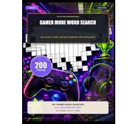 Gamer Mode Word Search: 200 arcade, console, and quest-inspired word search puzzles