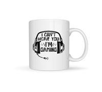 Gamer Mug Slogan Video Games Funny Can't Hear You I'm Gaming Birthday Boy Gift for Him