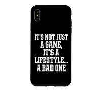 Gamer Not Just A Game Bad Lifestyle Gaming Memes Case for iPhone XS Max