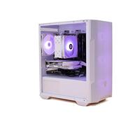 Gamer PC Luna 5 White • Core i5 12400F • RTX 5060 OC 8GB DDR7 • 16GB 3200MHz • 1TB NVME SSD • M100R White ARGB Gaming PC Desktop Computer Tower • 1200 Mbps WiFi • Windows 11