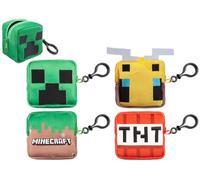 Gamer Plush Coin Purse with Clip, 8 cm