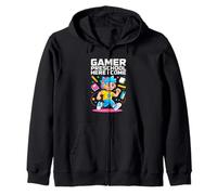 Gamer Preschool Here I Come Back To School Zip Hoodie
