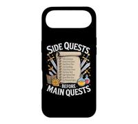 Gamer Side Quests Before Main Quests Fantasy RPG Funny Case for iPhone Air