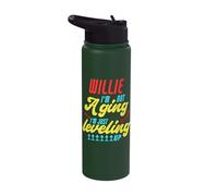 Gamer Willie I'm Not Aging Funny Willie Birthday Stainless Steel Insulated Water Bottle